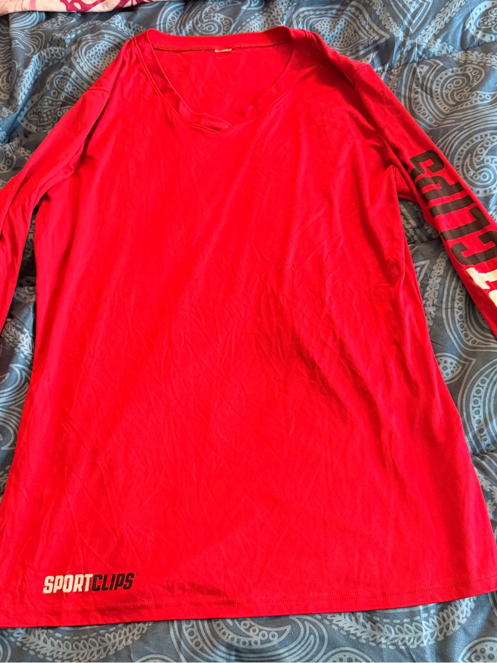 3 Sport Clips Breathable Shirts